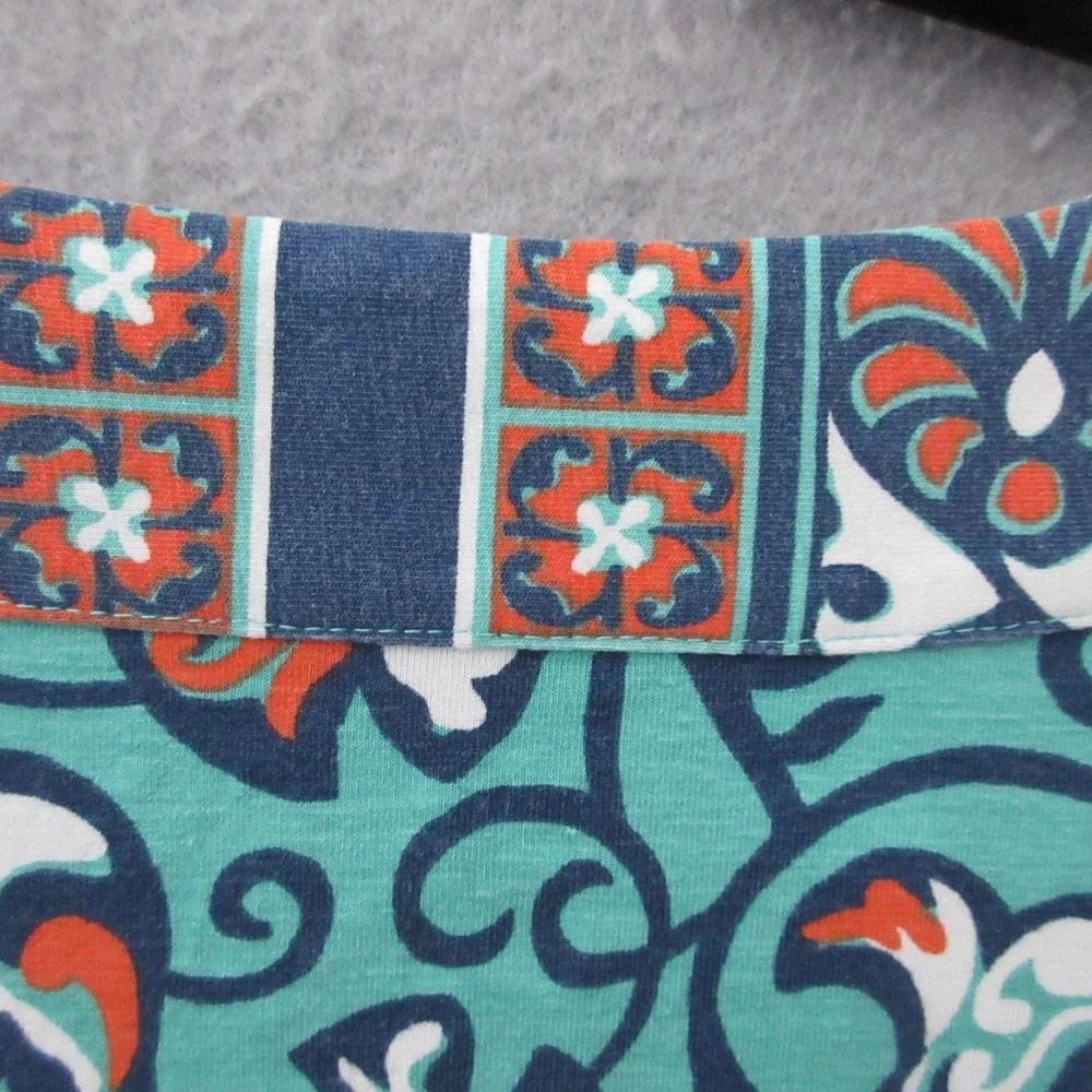 Coolibar Oceanside Tank Dress XXL Floral Shift UPF Beach Vacation Pool Bamboo - Picture 8 of 9